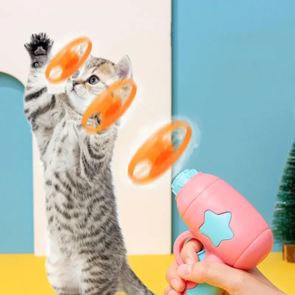 Cat Toy Interactive Funny Pet Puzzle Toys for Cats Dogs Pistol Windmill Kitten Toy