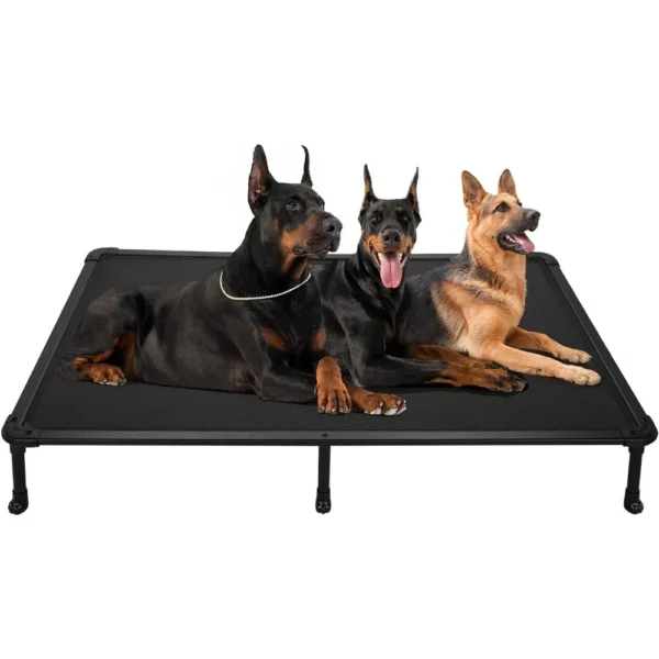 Big-Dog-Bed-for-Large-Dogs-Black-CWC2002-XX-Large-Unique-Designed