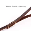 130cm 180cm Genuine Leather Small & Medium Dog Leash Handmade Durable Portable Light Soft Real Leather Leash for Small Dogs Cats