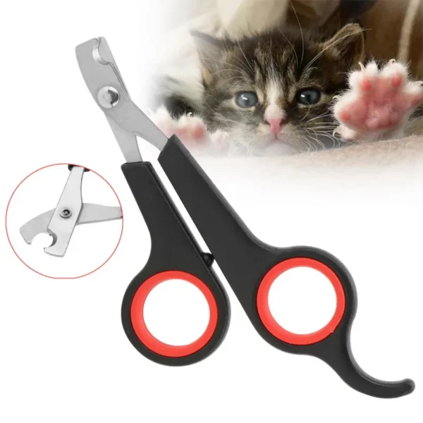 professional pet nail clipper scissors pet dog cat nail toe claw clipper