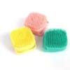 soft silicone shampoo massager comb shower