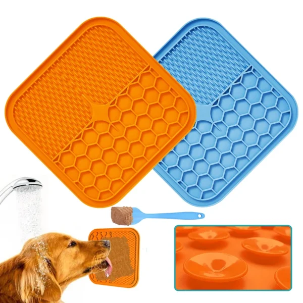 Silicone Licking Pad Pet Dog Suction Lick Pad Bath Mat