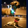 USB Charging Dog Collar Led Light Flashing Night Dog Cat Collars Luminous Collar Pet Collar Neck Decoration Glowing In Dark