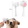 Outdoor Portable Dog Cat Paw Cleaner Brush Pet Foot Cleaning Brush For Cats & Dogs