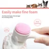 Outdoor Portable Dog Cat Paw Cleaner Brush Pet Foot Cleaning Brush For Cats & Dogs