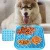 Cat Dog Slow Food Mat Pet Lick Silicone Mat Dog