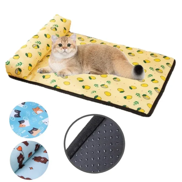 Dog Mat Cooling Summer Pad Mat for Dogs Cat Blanket Sofa Breathable