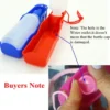 250ml Dog Water Bottle Folding Drinker Plastic Portable Water Bottle