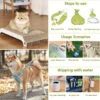 30/60/90/120pcs Dog Poop Bags,Durable Leak Proof Pet Waste Bag Pet Garbage Bags For Outdoor Walking Biodegradable pet waste bags