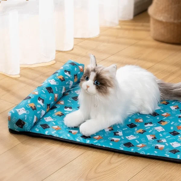 Dog Bed Pet Cat Cooling Mat Pad Sleeping Bed Dog Bed Ice Pad Sofa