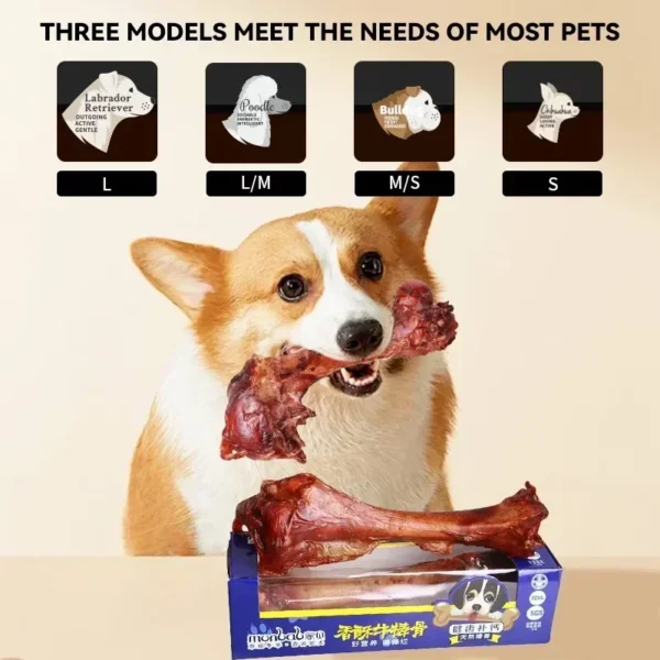 Crispy Beef Stick Bone Dog Snacks Teeth Grinding and Nutritious