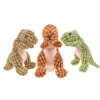 Cats and Dogs Plush Dinosaur Toys Interactive Chew Toys for Small Dogs - Image 3