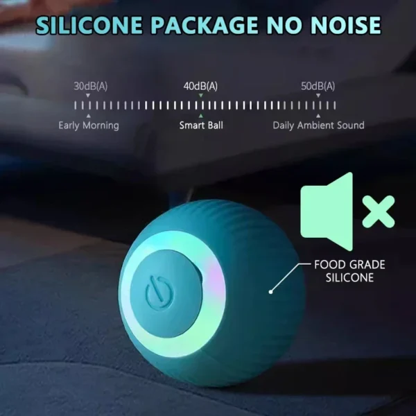 USB Charging Electric Spin Ball Toy for Cats and Dogs