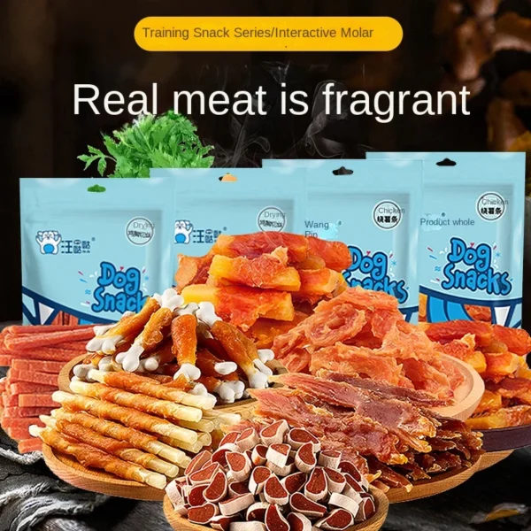 Chicken Breast Dog Snacks Bite-resistant Molar Sticks
