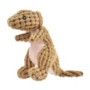 Cats and Dogs Plush Dinosaur Toys Interactive Chew Toys for Small Dogs - Image 2