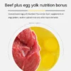 Chewy Beef Egg Yolk Dog Snacks Nutritious Training Reward - Image 4