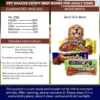 Crispy Beef Stick Bone Dog Snacks Large Size - Image 4