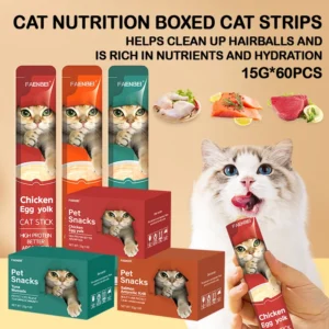 Cat Snacks Cat Strips Whole Box Cat Snacks Tuna Chicken Cat Fattening Pet Snacks cat food cat food snack boost