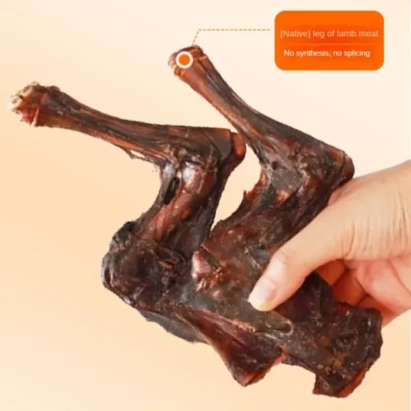 Lamb Leg Dog Chew Bones: Air-Dried, Molar, and Nutritional